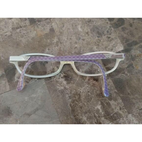 $342 EMPORIO ARMANI WOMENS BLACK EYEGLASSES FRAMES GLASSES OPTICAL LENS 3325
